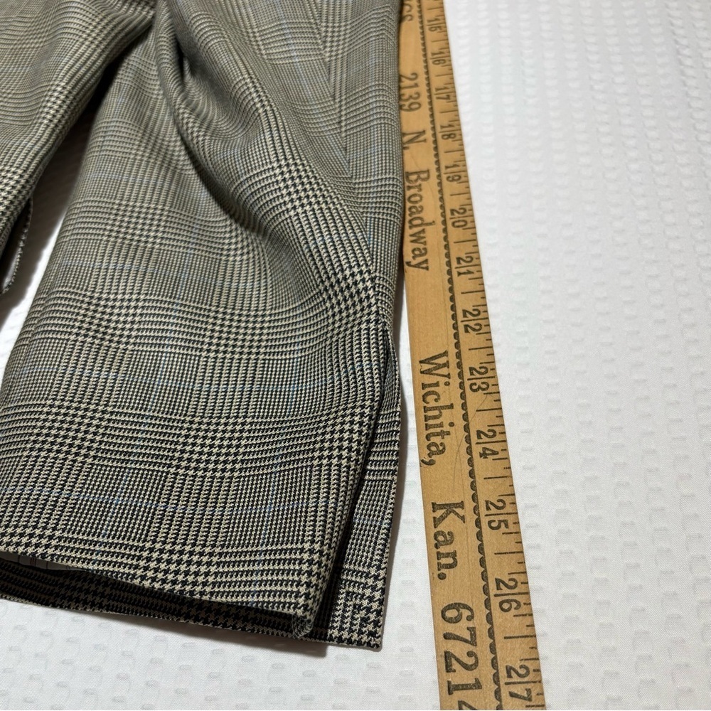 Ralph Lauren Glen Plaid & Windowpane mens 41L vintage suit coat silk/wool blazer - Picture 10 of 16